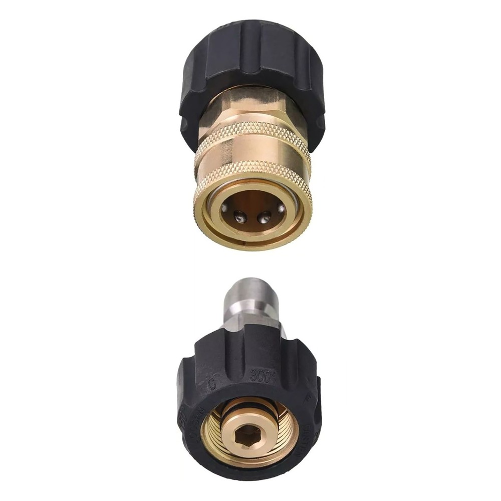 Pressure Washer Hose Adapter convert 3/8" threads to quick release fittings