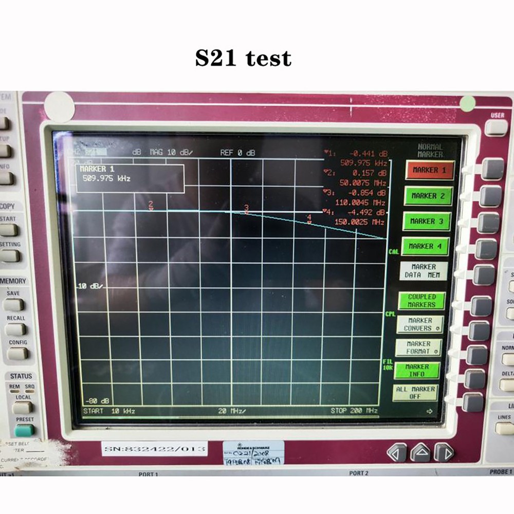 Active RF Isolated Distributor RF Signals Radio Antennas SDR Clock Source 150MHz