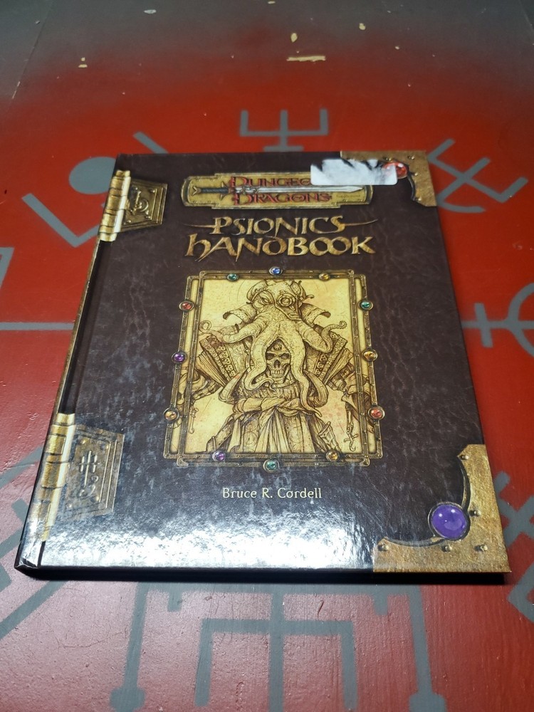 Psionics Handbook ~ Dungeons & Dragons 3rd/3.5 d20