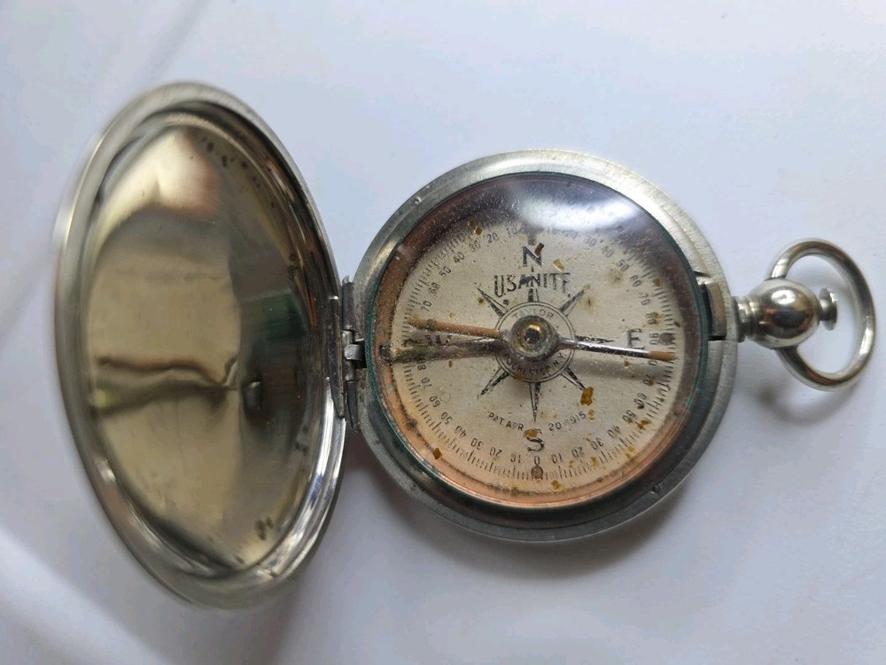 Antique Taylor Usanite Compass • WW1 • 1918