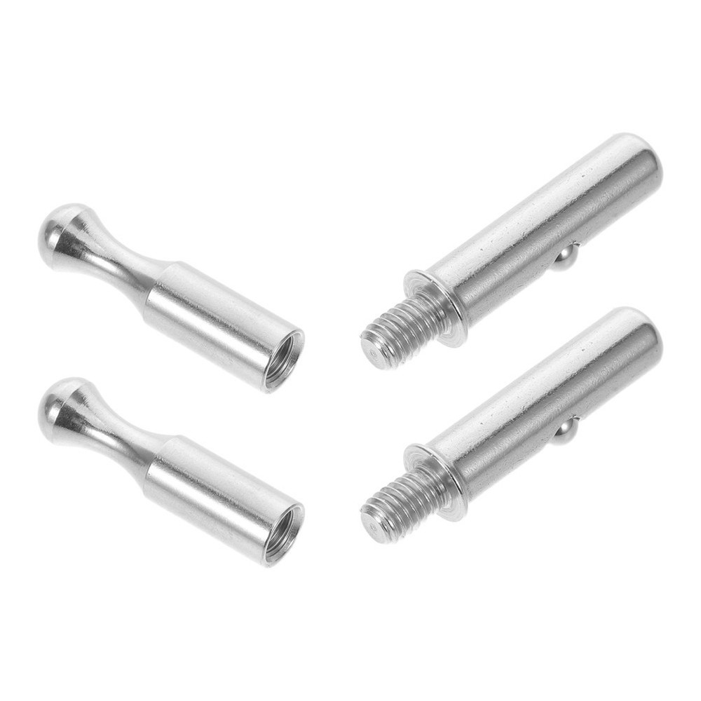 2 Pcs Sink Filter Accessories Threaded Stainless Steel Basket Handle Kitchen