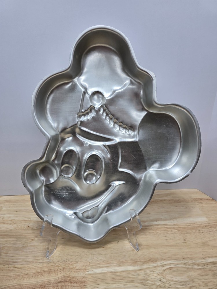 1970's Wilton Cake Pan Bundle Mickey Mouse Band & Pluto 515-302 & 515-604