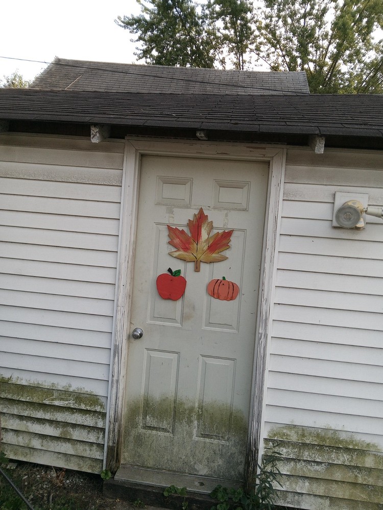 A festive fall trio for your front door!