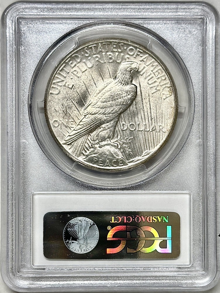 1926 PEACE SILVER DOLLAR PCGS MS64
