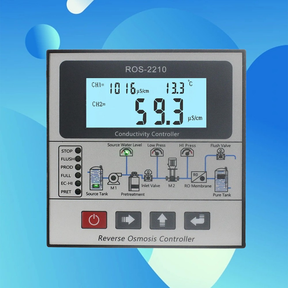 Reverse Osmosis System RO Controller TDS Conductivity RO Control Panel RE Online