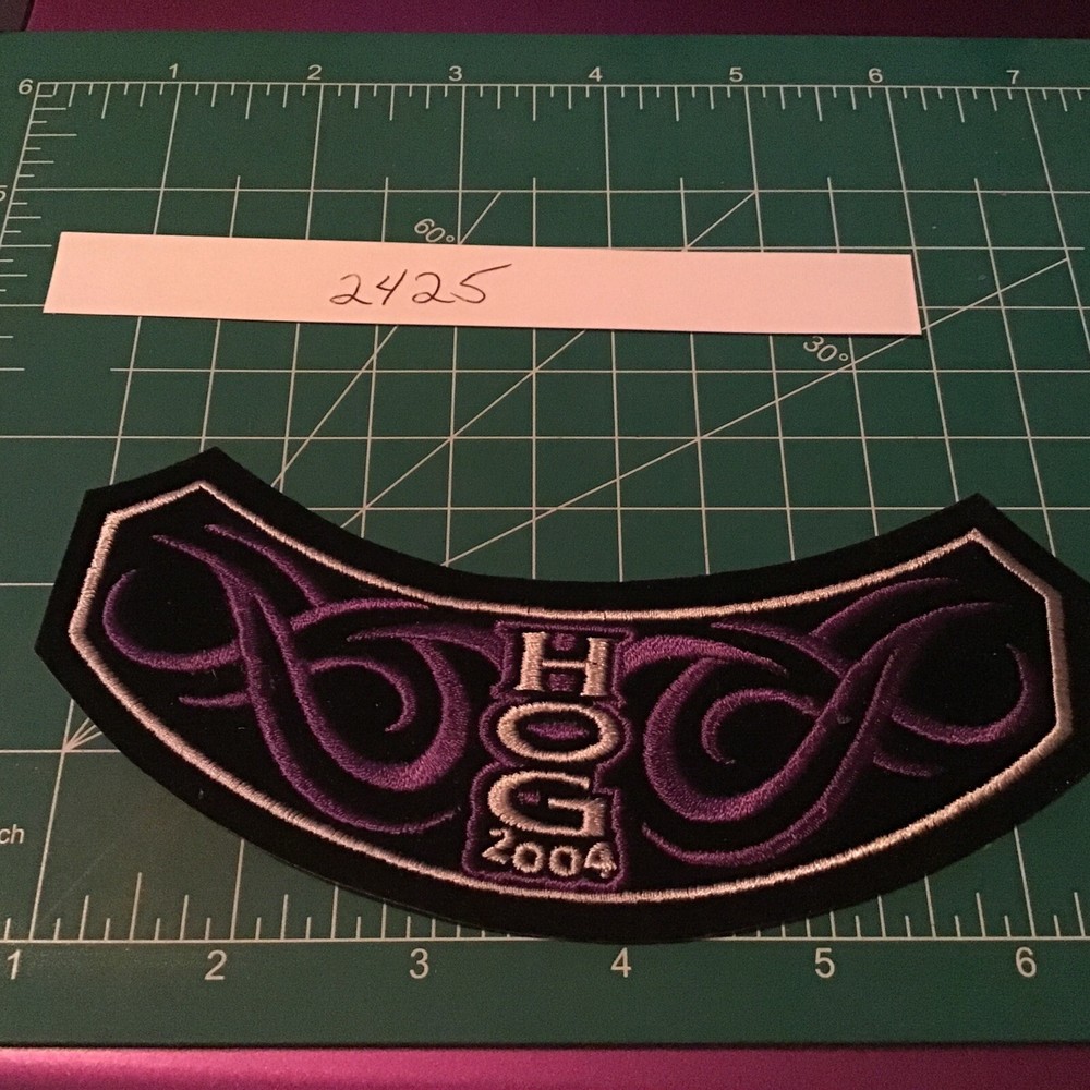 Harley-Davidson Owners Group HOG 2004 Rocker Patch Vest Jacket