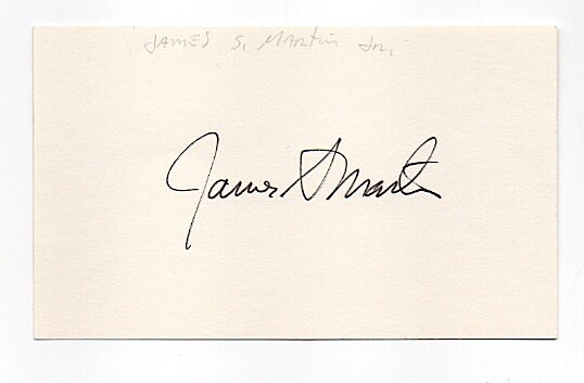 [SPACE PROGRAM] James S. Martin Jr. (1920-2002)