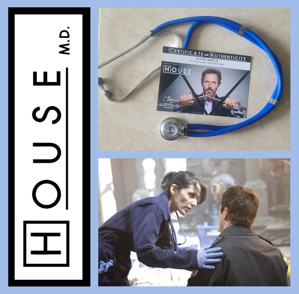 HOUSE MD: Dr. Cuddy/Lisa Edelstein Stethoscope w/Studio COA
