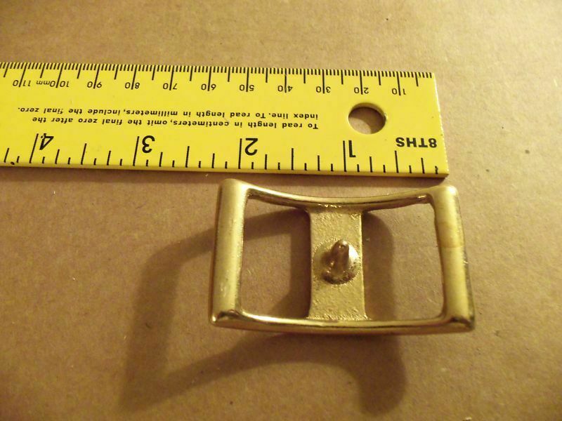 1" Solid Brass #210 Conway Harness Buckle (Pack Of 5)