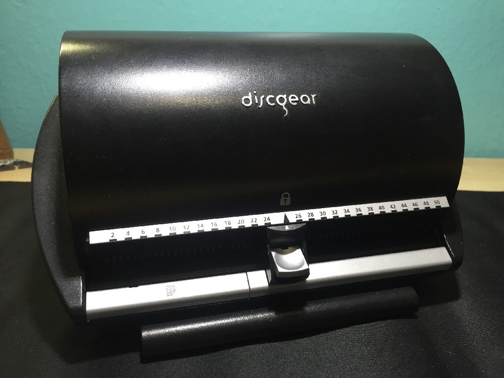 DiscGear Selector 50 CD/DVD/BluRay Storage Organizer Black