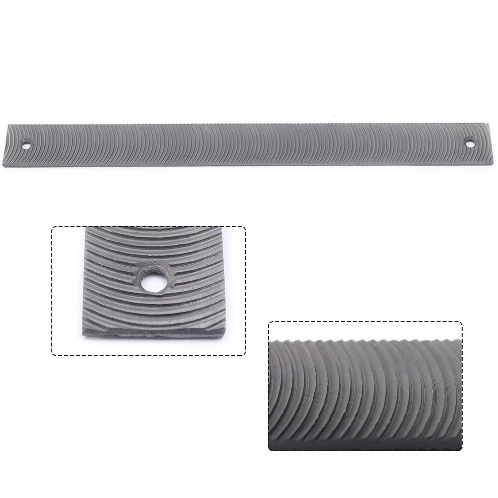 14" Middle Tooth Car Body File Blade Convex File Bodywork Panel Tool Double Hole