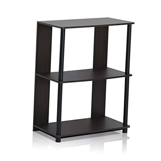 Jaya Simple Design Walnut Bookcase