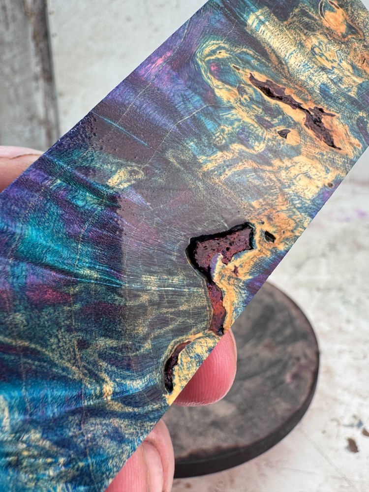 Stabilized Box Elder Burl Turning Blank | Duck Game Call | SBEB 1247