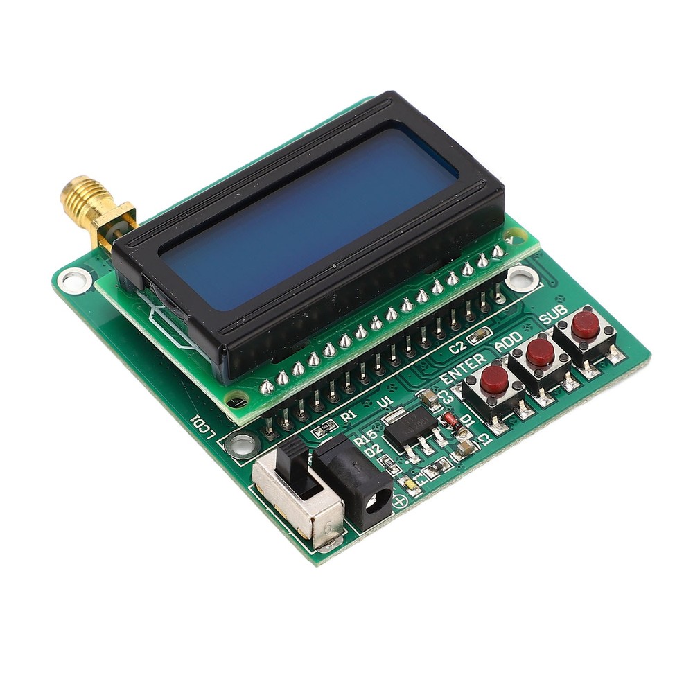 RF Power Meter Digital Display Settable Power Attenuation Logarithmic Detector ˇ