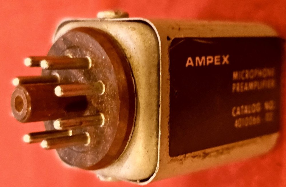 Ampex Microphone pre amp Cat. 4010066-02