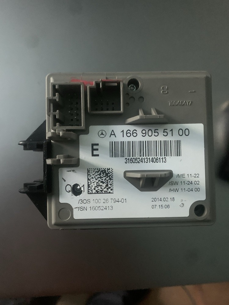 MERCEDES BENZ EIS IGNITION SWITCH REPAIR SERVICE FOR ML - GL - R - G Classes