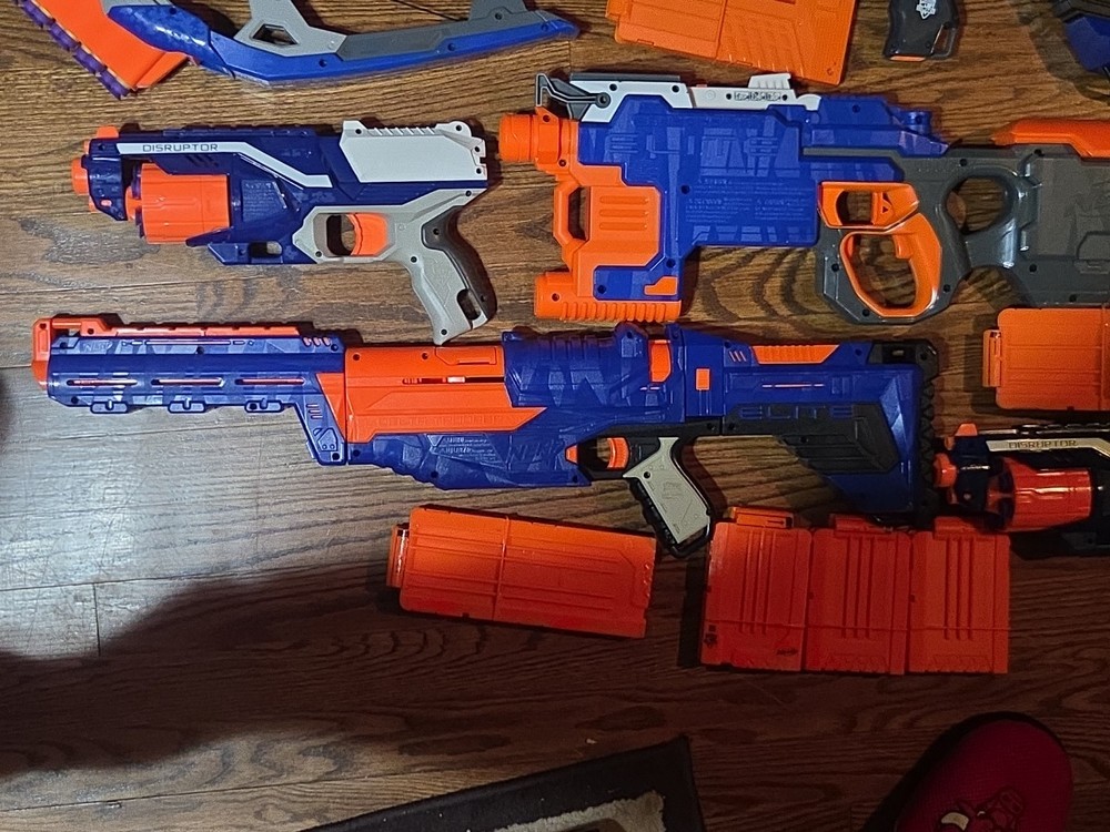Six Nerf Elite Blasters, Hyperfire Stratobow Rampage And More