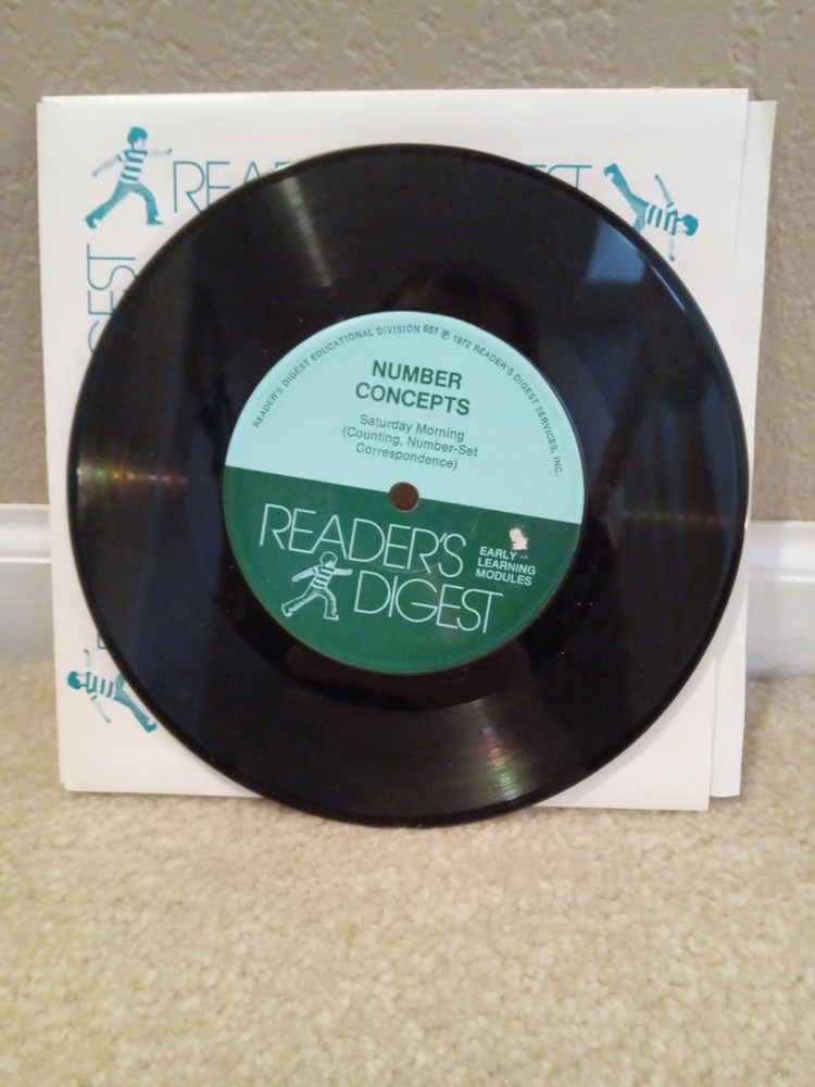 1970's Readers Digest Number Concepts /Teachers guide, activity book, & more