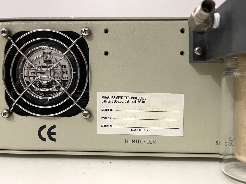 MEASUREMENT TECHNOLOGIES MODEL 1000 TRS/H2S THERMAL OXIDIZER, DHL Ship World Wid