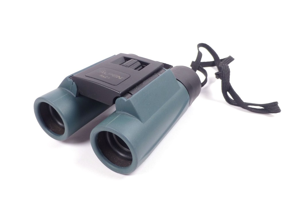 Alpen Optics Compact Green Binoculars 8x21