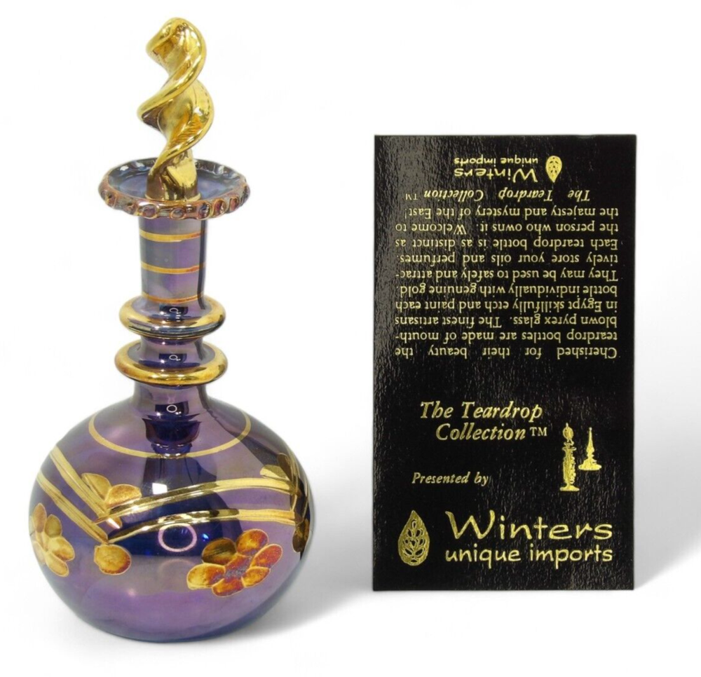 Ancient Traditions Teardrop Bottle by Winters Imports 1994