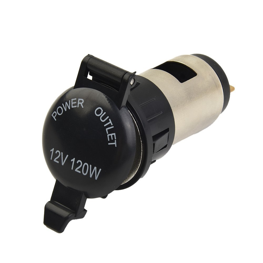 Power Socket for Car and Motorcycle Suitable for GPS and Mobile Devices