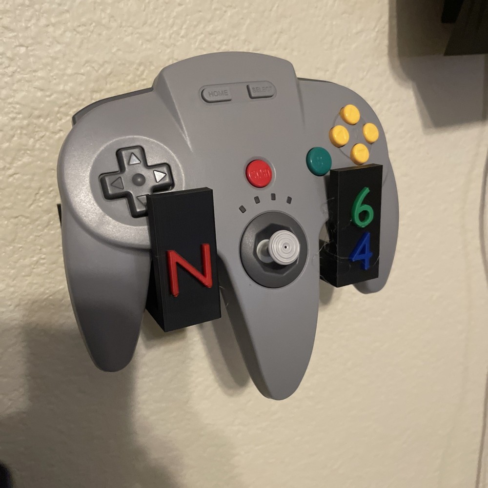 Nintendo 64 Controller Wall Display