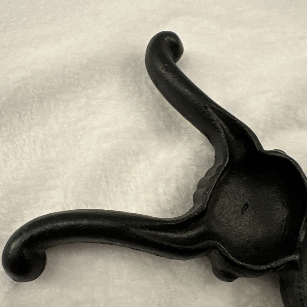 Vintage Cast Iron Beetle Boot Jack Puller 9" Cricket Bug Scarab Remover VG Cond