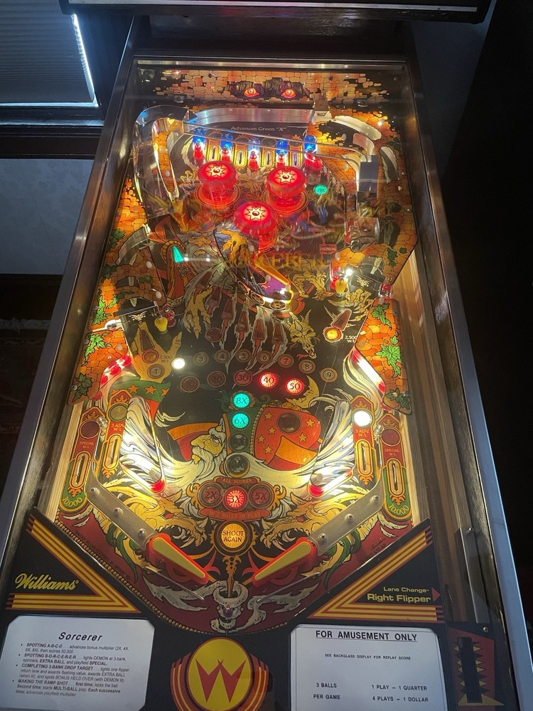 Williams Sorcerer Pinball GI improvement kit!