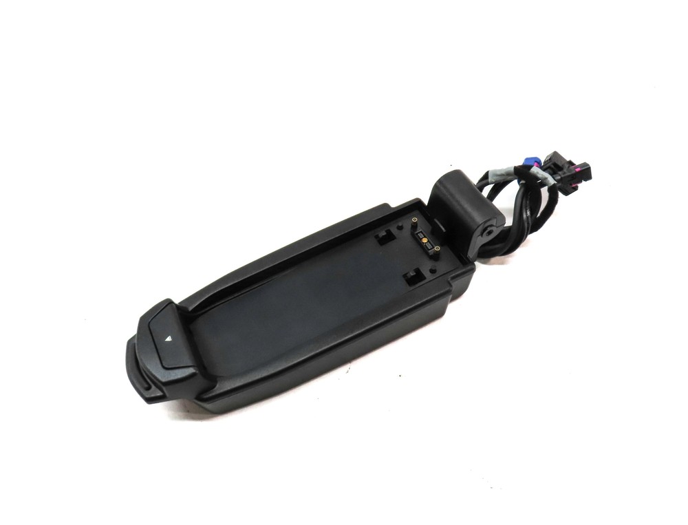 2013 BMW X1 (E84) FRONT CENTER CONSOLE CELL PHONE CRADLE HOLDER (BLACK)