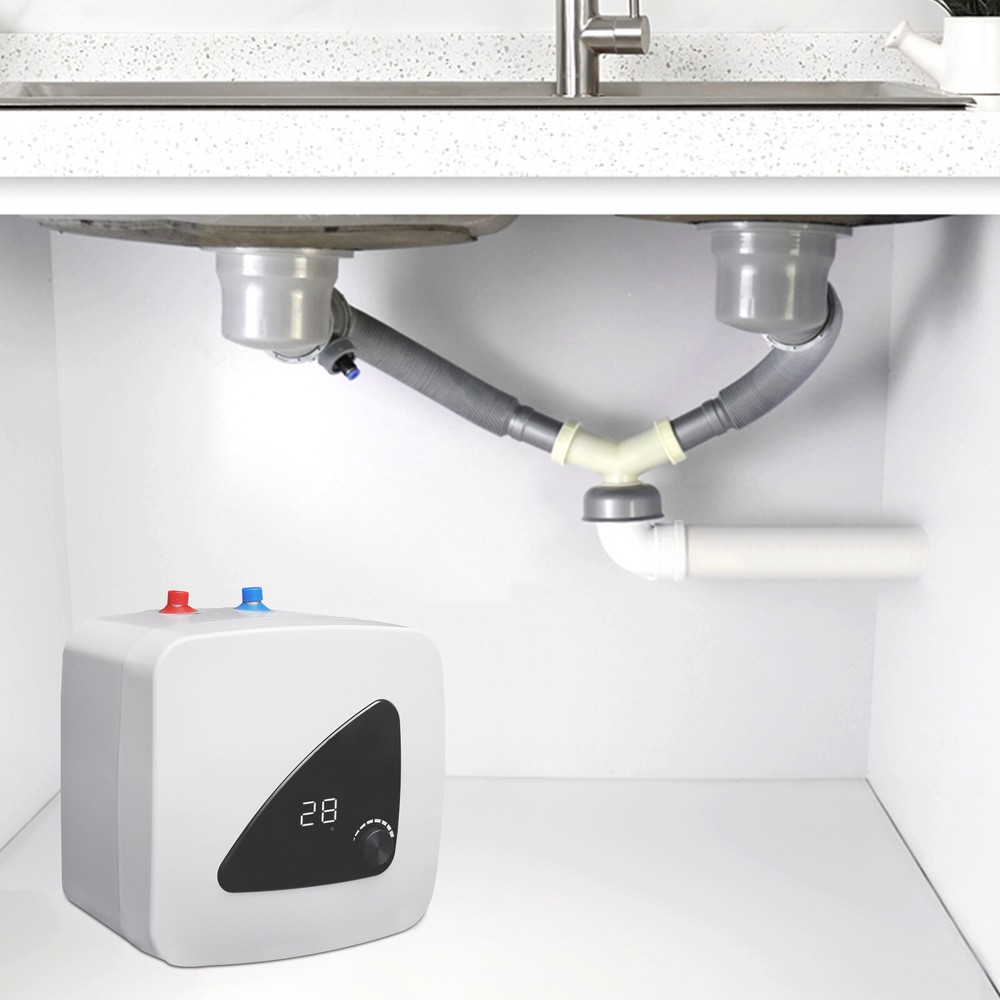 3.96 Gallon Portable Electric Water Heater Electric Hot Water Heater Storage 15L