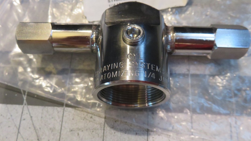 Spraying Systems SP 1/4 JAU-SS Spray Air Atomizing Valve OldStyle Inter Straight