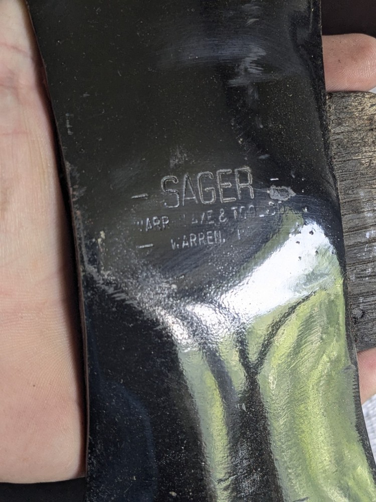Sager Warren Axe & Tool Co double bit Swamping Pattern axe Sharp