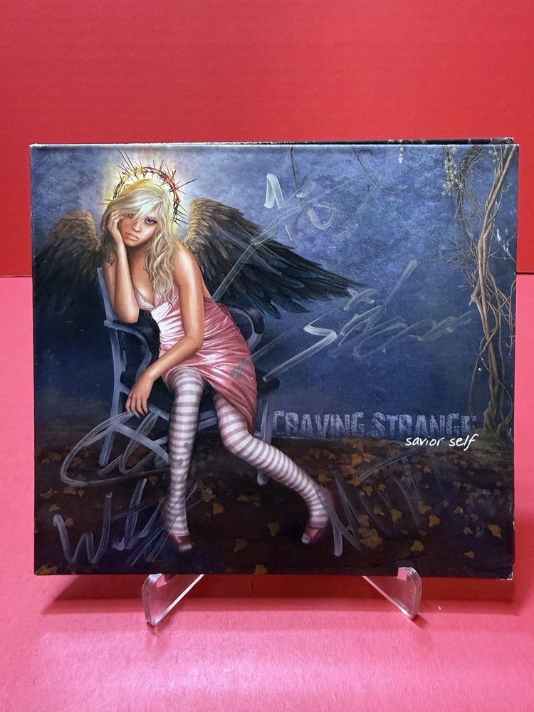 Craving Strange Savior Self CD Autographed By 4 Band Members