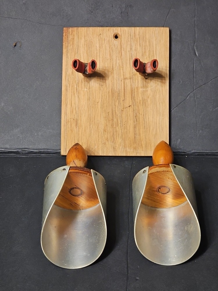 Vintage Wall Mounted Grain Scoops