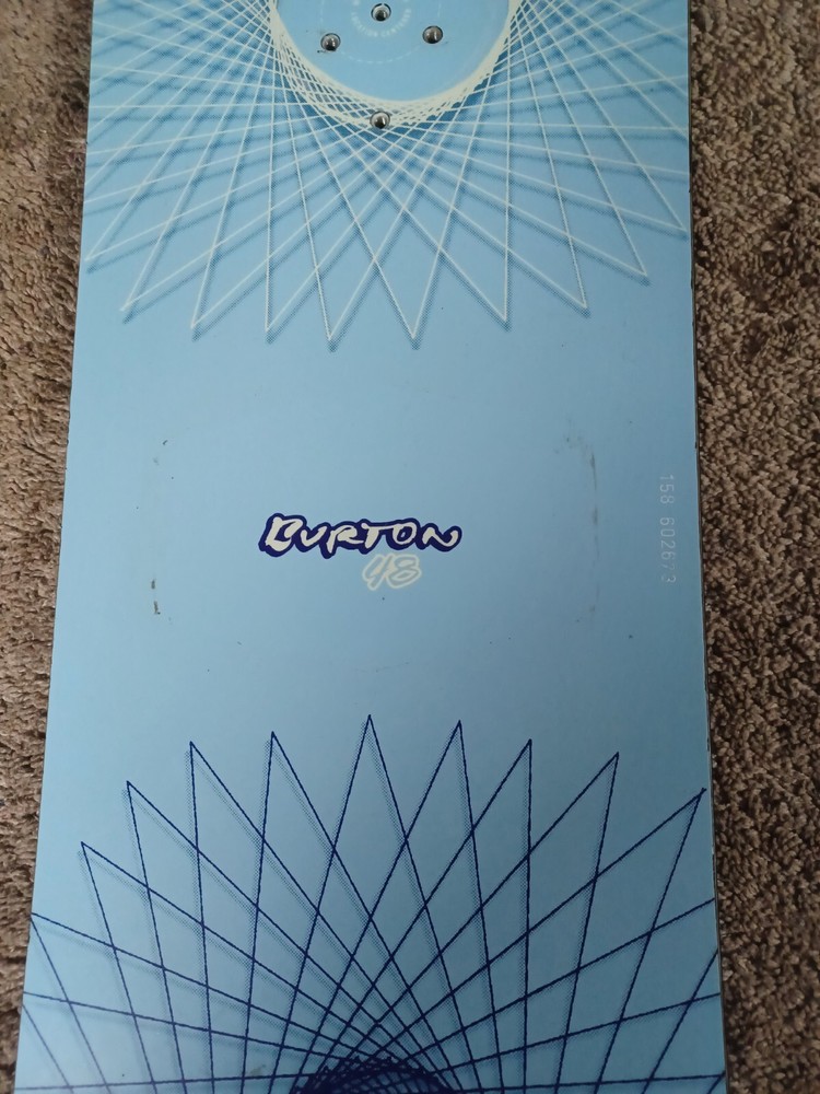 Vintage BURTON Snowboard Wood Core