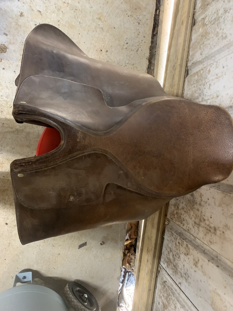 B T Crump english saddle