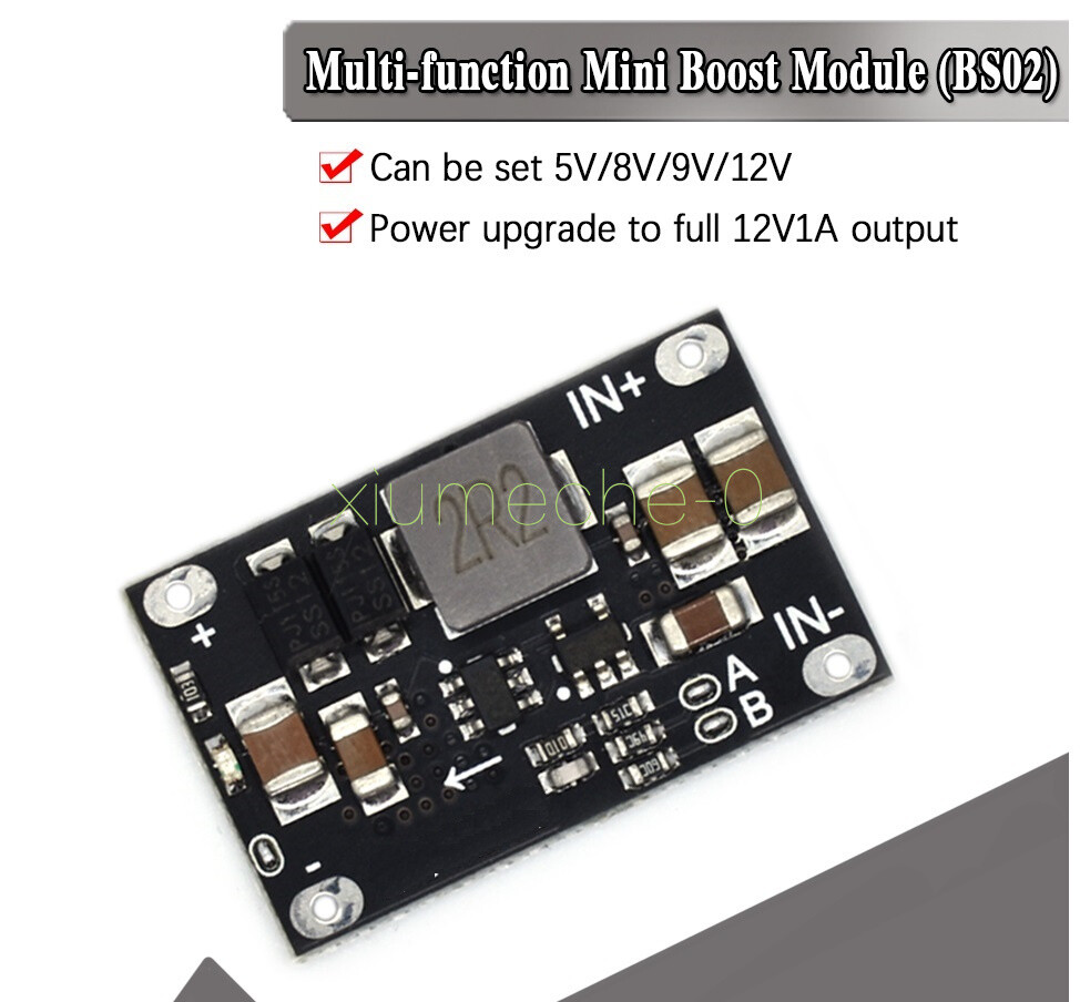 Real 10W DC-DC Multi-function Mini boost module 3V-5.5V to 5V 8V 9V 12V