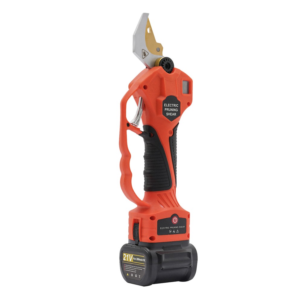 Electric Pruner Cordless Pruning Shears Extension Pole Bar Lithium Battery 110v