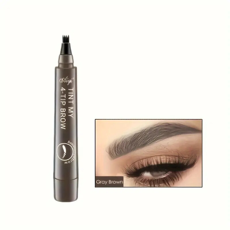 Microblading Tattoo Eyebrow Ink Pen Long Lasting Eye Brow Pencil 3D Fork Makeup