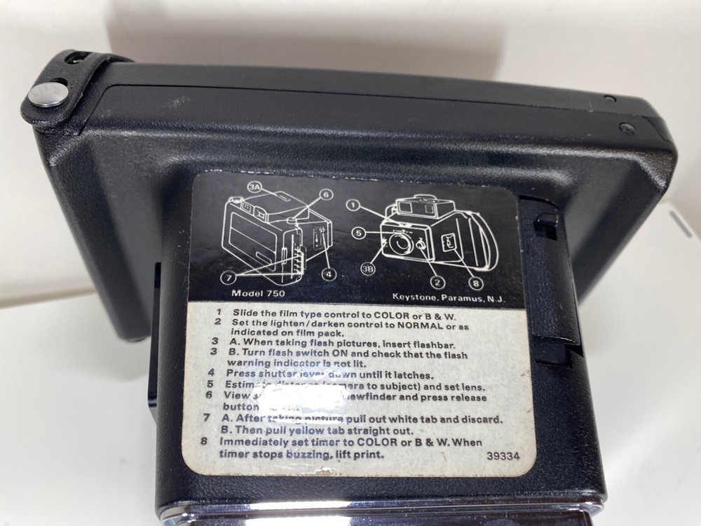 Keystone Rapid-Shot Instant Picture Camera 750 Untested