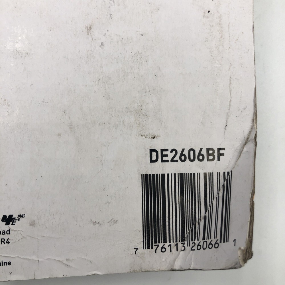 Dock Edge 2606BF Flip-Up Cleat 6" Black