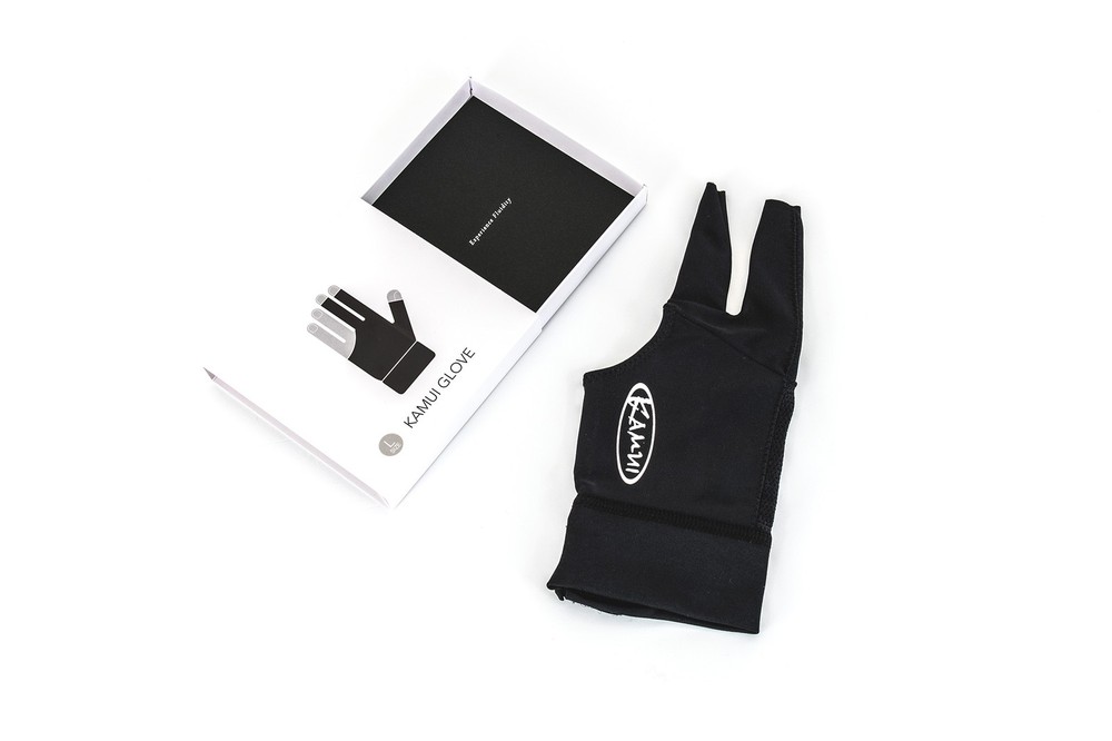 Billiard Glove Kamui Left Hand, Black, L