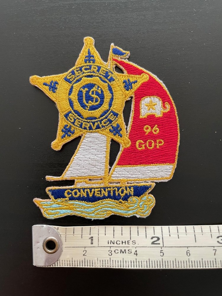 Secret Service 96 GOP Presidential Convention Patch