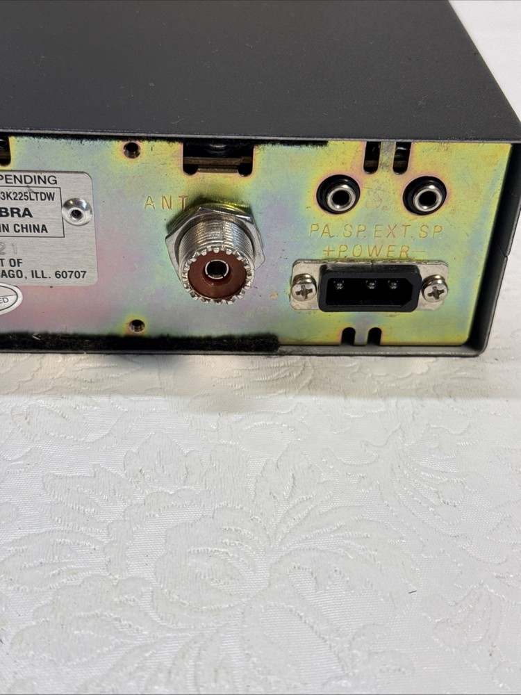 Cobra Sound Tracker 25 WX ST Untested