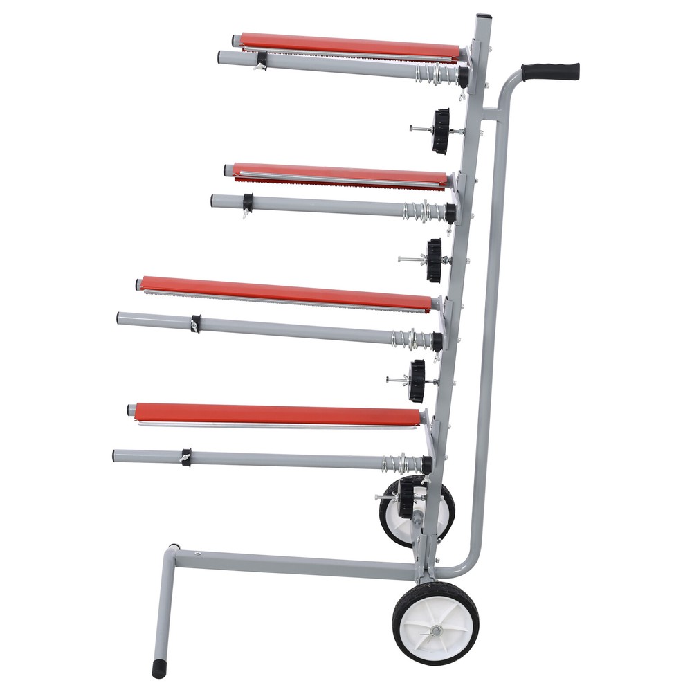 Mobile Tree Style Masking Paper Machine Station Stand Holds Multiple Rolls