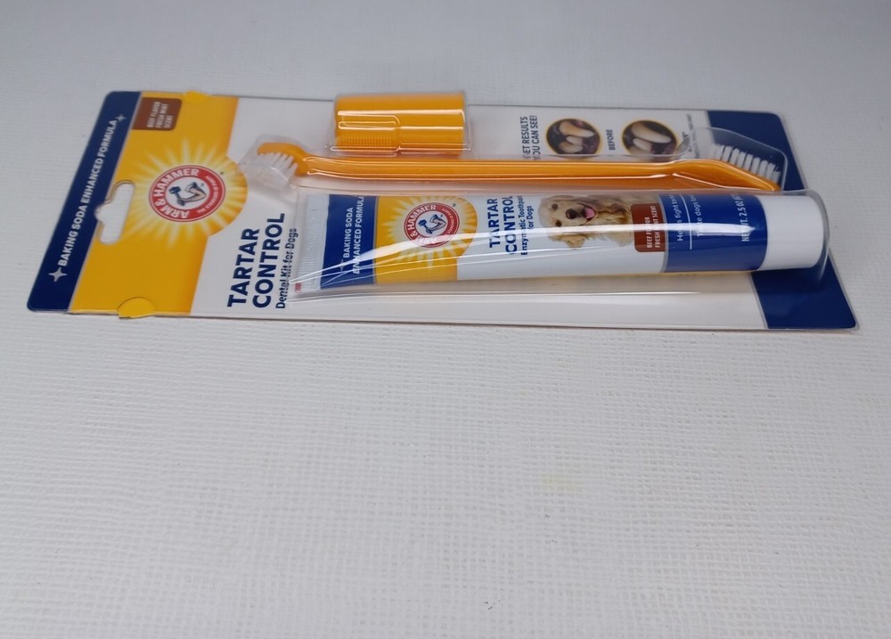 Arm & Hammer Dental Kit For Dogs Tartar Control Toothpaste