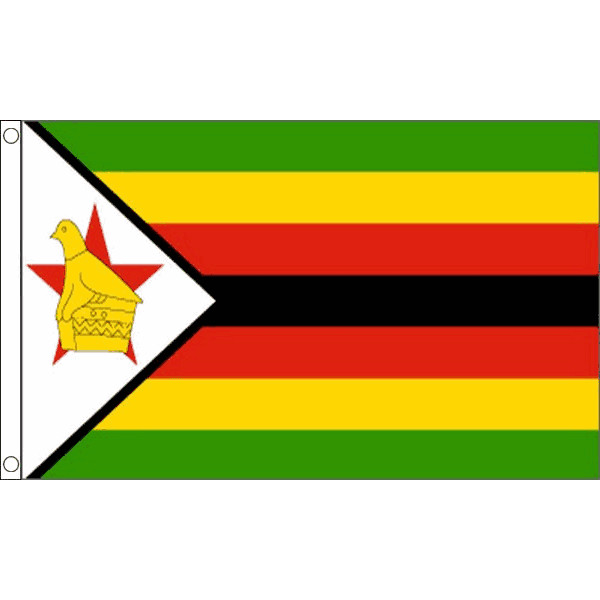 Zimbabwe Zimbabwean Flag Table Hand Flags Bunting Party Pack Scrunchie Displays