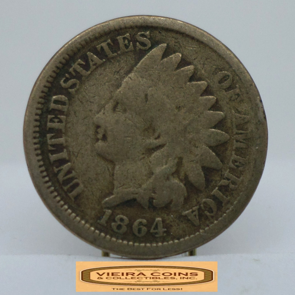 1864 Indian Head One Cent - #C53565NQ