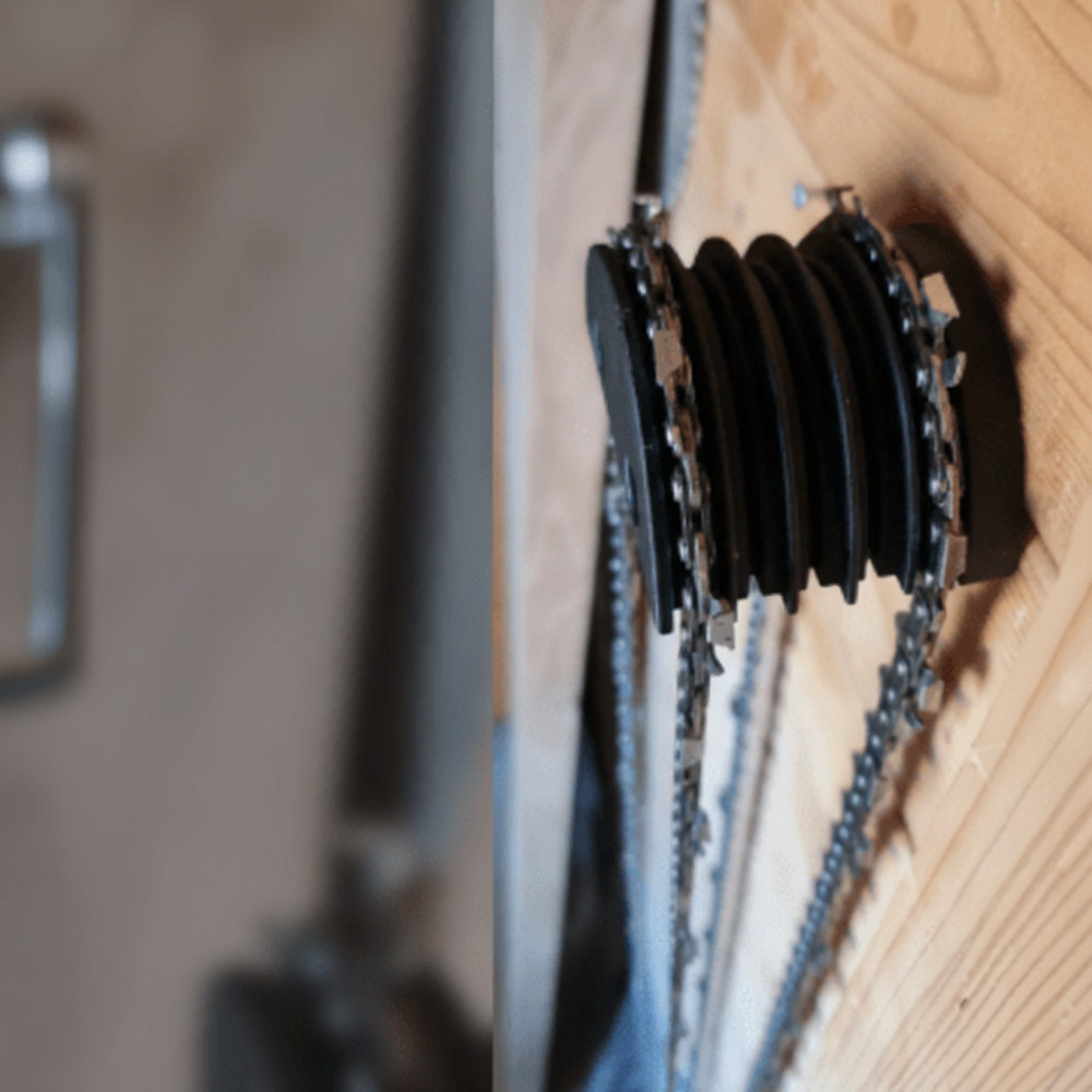 3D Printed Chainsaw Chain Holder Wall Mount Organizer